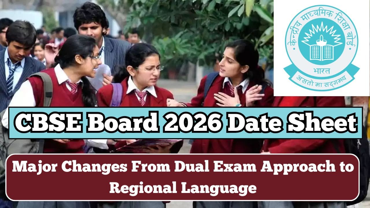 CBSE Board 2026 Date Sheet