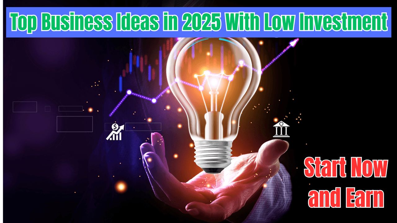 Top Business Ideas in 2025 With Low Investment