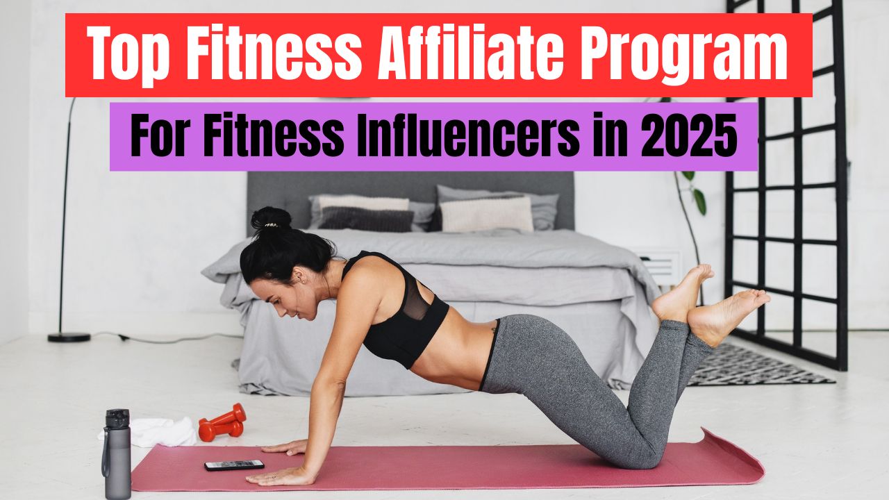 Top Fitness Affiliate Programs For Fitness Influencers in 2025